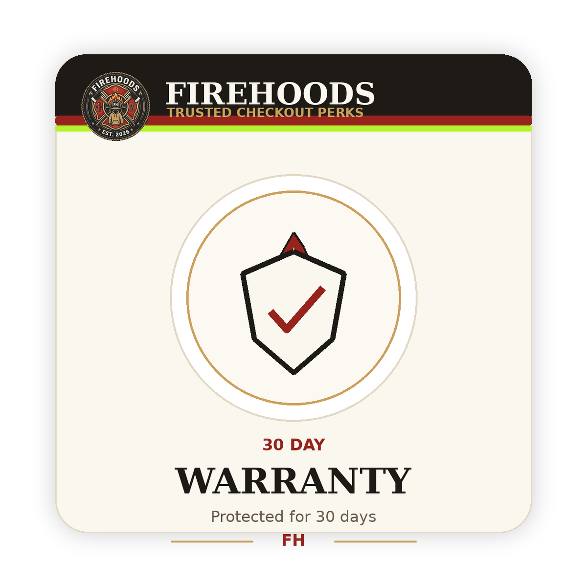 30-Day Warranty